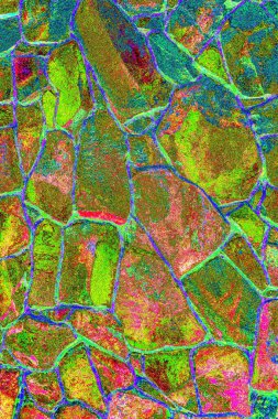 Arkaplan - Yığılmış Taş Duvar.