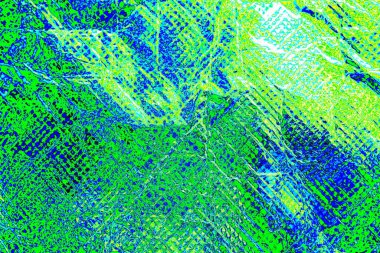 Kırışık kırmızı polietilen film dokusu