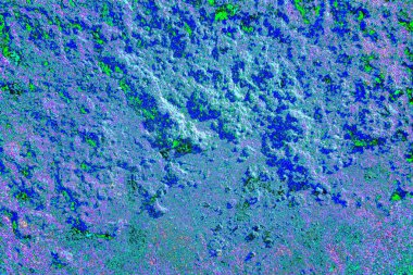 Çizik ve çatlaklarla metal doku