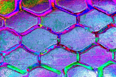 Boyalı araba lastiği yakın çekim dokusu arka planı