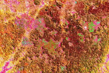 Metal boya dokusu ve arkaplan