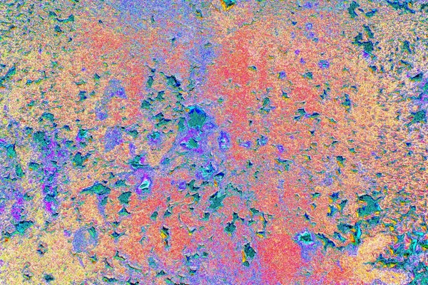 Çizik ve çatlaklarla metal doku