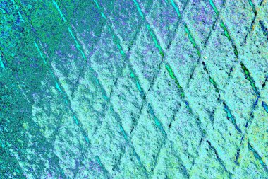 Çizik ve çatlaklarla metal doku