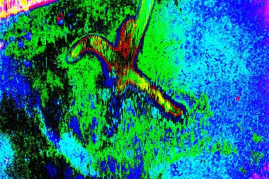 Soyut arkaplan renkli modern desen 