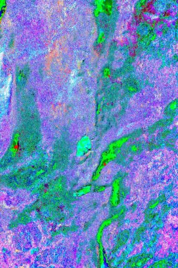 Çizik ve çatlaklarla metal doku