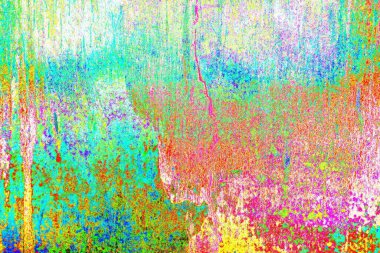 Karışık renklerin soyut suluboya paleti, arkaplan, vektör illüstrasyonu