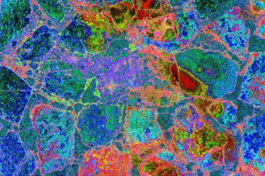 yaratıcı ve tasarım sanatı, kopyalama alanı duvar kağıdı, soyut renkli doku arkaplanı