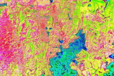 Yaratıcı ve tasarım sanatı, eski duvar dokusu. Duvar kağıdı için soyut renkli doku arkaplanı. 