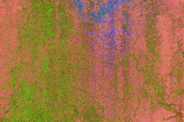 Yaratıcı ve tasarım sanatı, eski duvar dokusu. Duvar kağıdı için soyut renkli doku arkaplanı. 