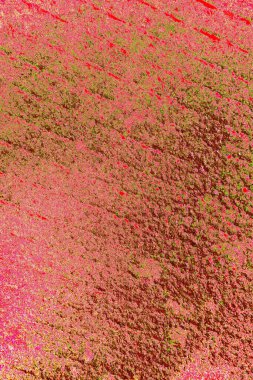 Çizik ve çatlaklarla metal doku