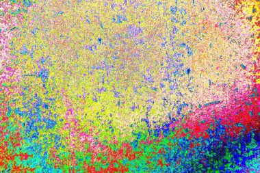 Karışık renklerin soyut suluboya paleti, arkaplan, vektör illüstrasyonu