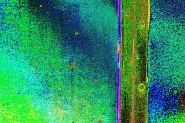 Metal boya dokusu ve arkaplan