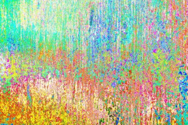 Karışık renklerin soyut suluboya paleti, arkaplan, vektör illüstrasyonu