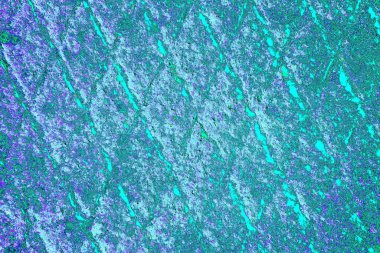 Çizik ve çatlaklarla metal doku