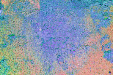 Yaratıcı ve tasarım sanatı, eski duvar dokusu. Duvar kağıdı için soyut renkli doku arkaplanı. 