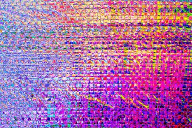 Kırışık plastik polietilen film dokusu