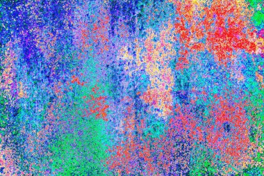 Soyut karıştırma renkleri suluboya paleti, arkaplan vektör illüstrasyonu