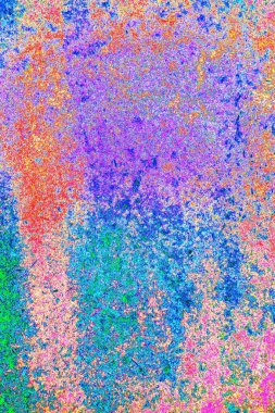 Karışık renklerin soyut suluboya paleti, arkaplan, vektör illüstrasyonu