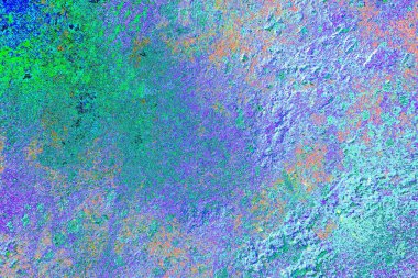 Çizik ve çatlaklarla metal doku