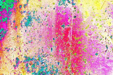 Dökülen boya paslı metal dokusu