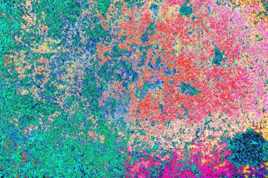 Karışık renklerin soyut suluboya paleti, arkaplan, vektör illüstrasyonu