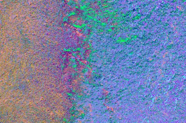 Yaratıcı ve tasarım sanatı, eski duvar dokusu. Duvar kağıdı için soyut renkli doku arkaplanı. 