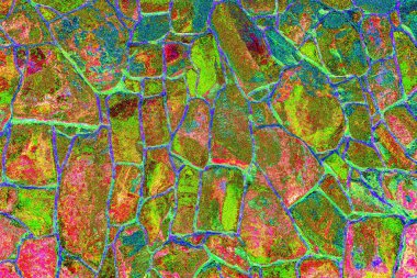 Arkaplan - Yığılmış Taş Duvar.