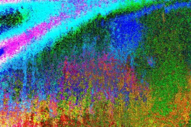 Çizik ve çatlaklarla metal doku.