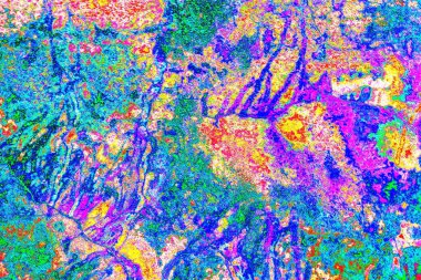 yaratıcı ve tasarım sanatı, kopyalama alanı duvar kağıdı, soyut renkli doku arkaplanı