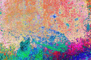 Karışık renklerin soyut suluboya paleti, arkaplan, vektör illüstrasyonu