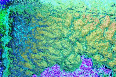 Yaratıcı ve tasarım sanatı, eski duvar dokusu. Duvar kağıdı için soyut renkli doku arkaplanı. 