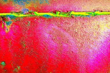 Yaratıcı ve tasarım sanatı, eski duvar dokusu. Duvar kağıdı için soyut renkli doku arkaplanı. 