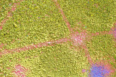 Yaratıcı ve tasarım sanatı, eski duvar dokusu. Duvar kağıdı için soyut renkli doku arkaplanı. 