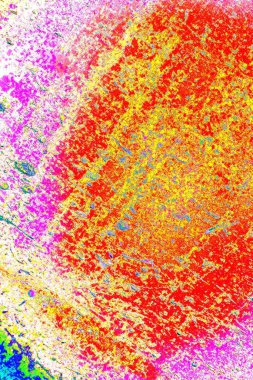 Karışık renklerin soyut suluboya paleti, arkaplan, vektör illüstrasyonu