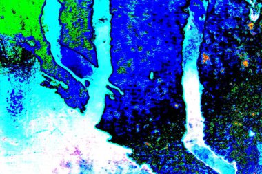 Soyut arkaplan renkli modern desen 