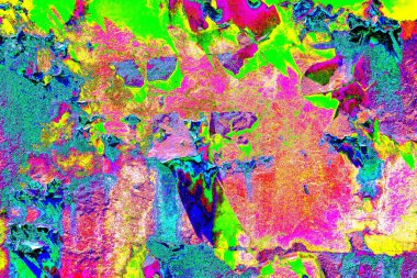 Dökülen boya paslı metal dokusu