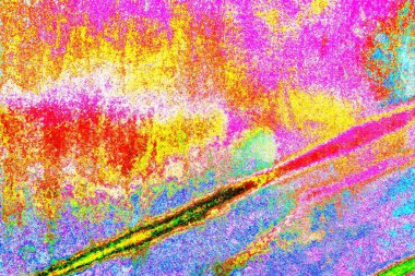 Çizik ve çatlaklarla metal doku.