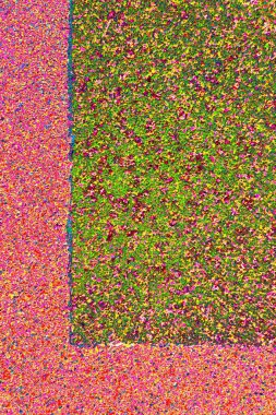 Arkaplan olarak kullanılmak üzere sıvanmış duvarın resmi