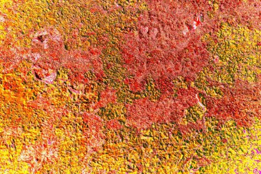 Metal boya dokusu ve arkaplan