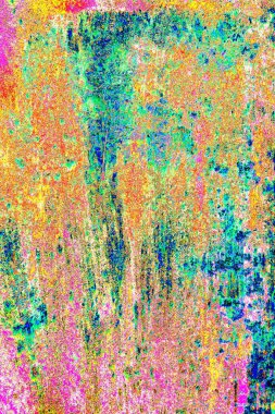 Soyut karıştırma renkleri suluboya paleti, arkaplan vektör illüstrasyonu