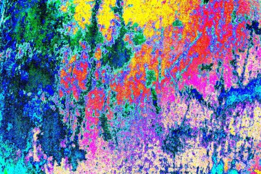 Karışık renklerin soyut suluboya paleti, arkaplan, vektör illüstrasyonu