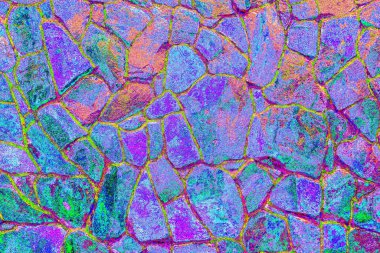 Arkaplan - Yığılmış Taş Duvar.