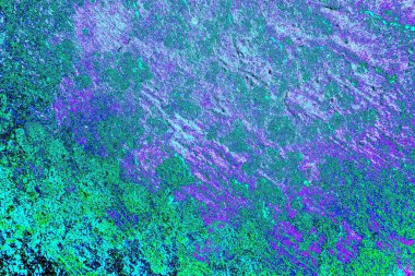 Çizik ve çatlaklarla metal doku