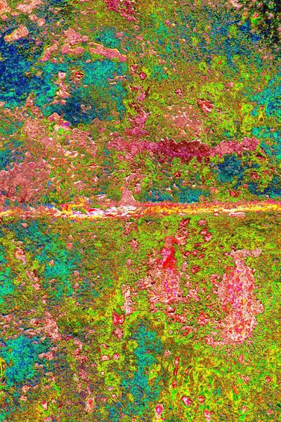 Çizik ve çatlaklarla metal doku