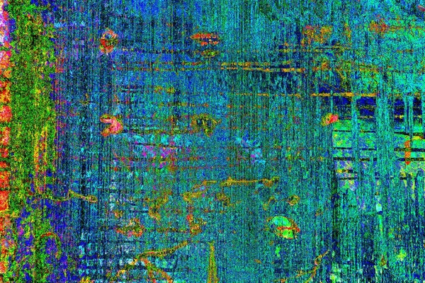 Çizik ve çatlaklarla metal doku