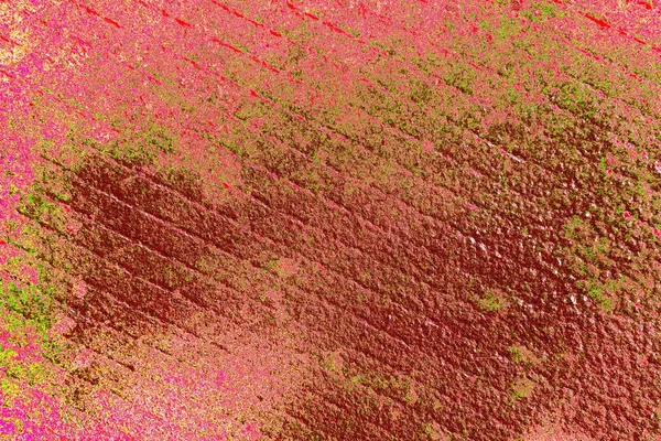 Çizik ve çatlaklarla metal doku