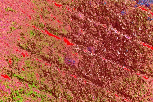 Çizik ve çatlaklarla metal doku