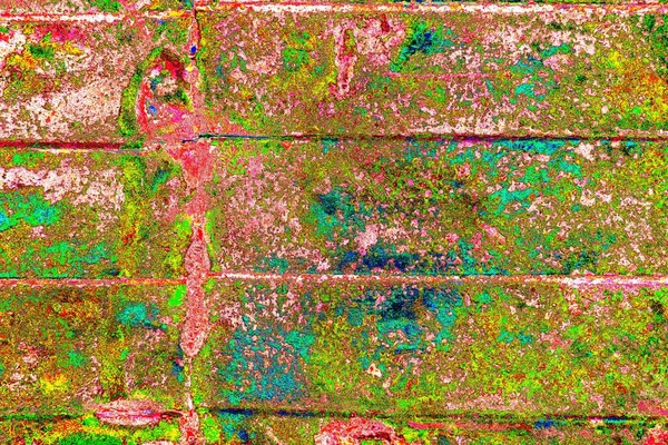 Çizik ve çatlaklarla metal doku