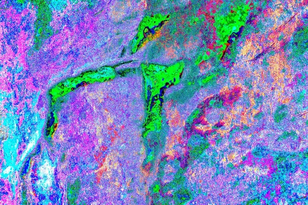 Çizik ve çatlaklarla metal doku