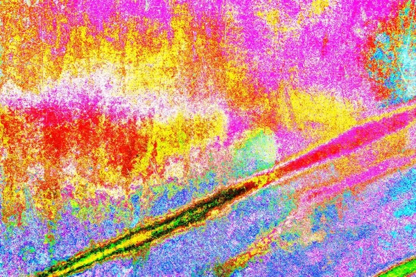 Çizik ve çatlaklarla metal doku.